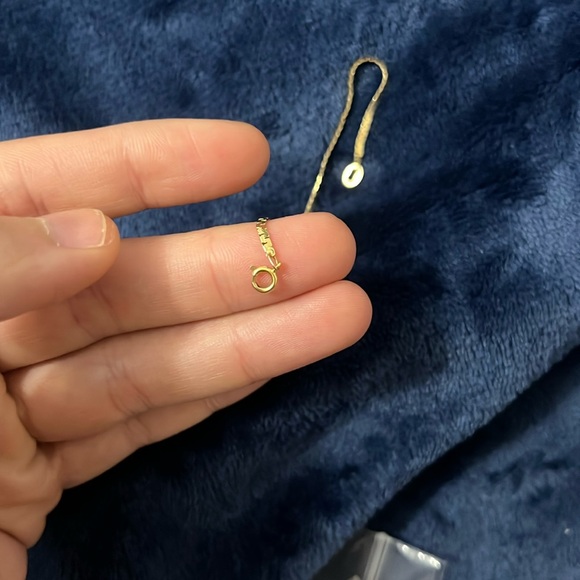 Estate Vintage 14K Real Solid Yellow Gold C Cobra Link Chain Bracelet 7” - Picture 10 of 12